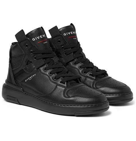 givenchy high tops black|Givenchy high top sneakers.